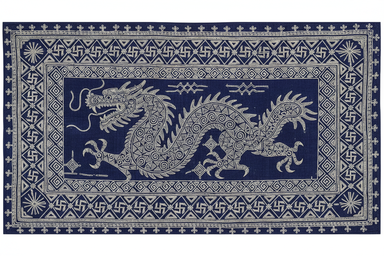 Miao Chinese Zodiac: Silver, Embroidery & Animal Symbolism