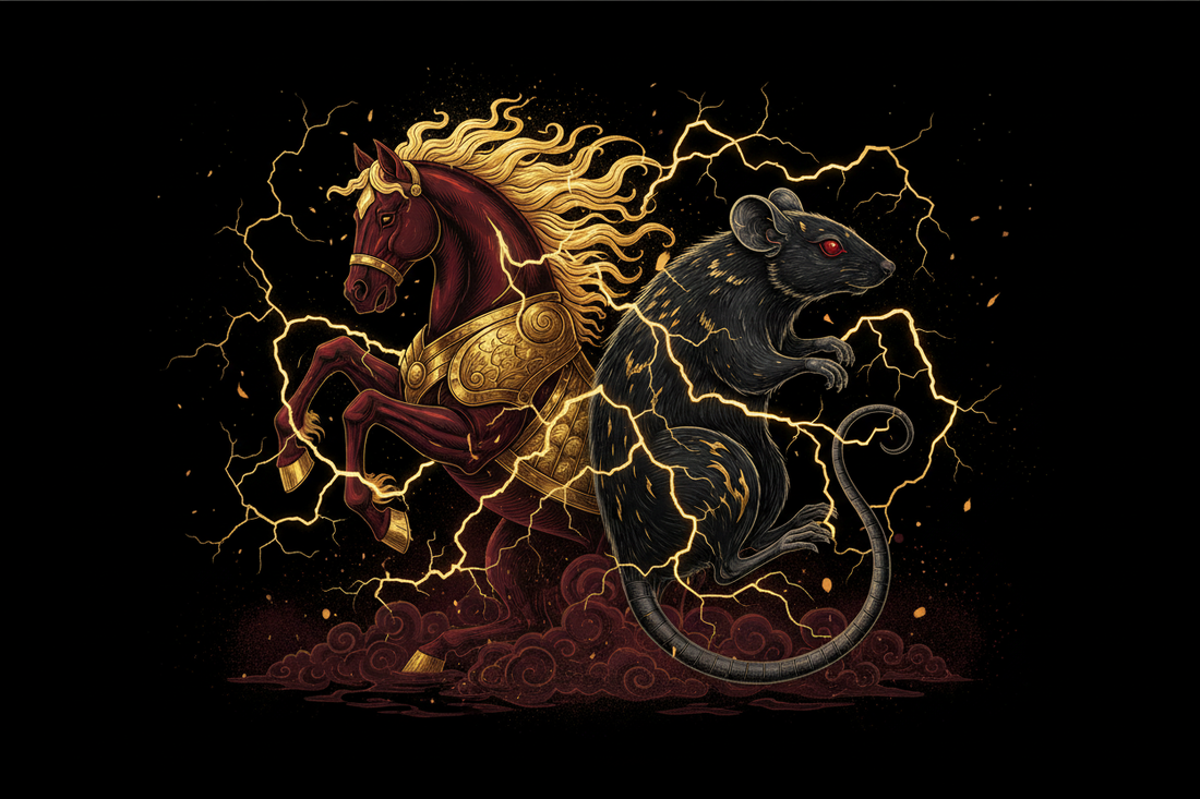 Chinese Zodiac Six Clashes Liu Chong 六冲 — six opposing Earthly Branch pairs and their compatibility dynamics