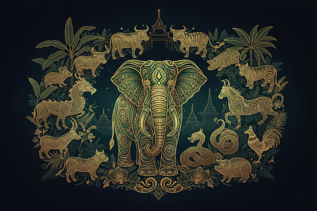 Dai Zodiac: Elephants, Rainforest & A Different Way of Reading Time