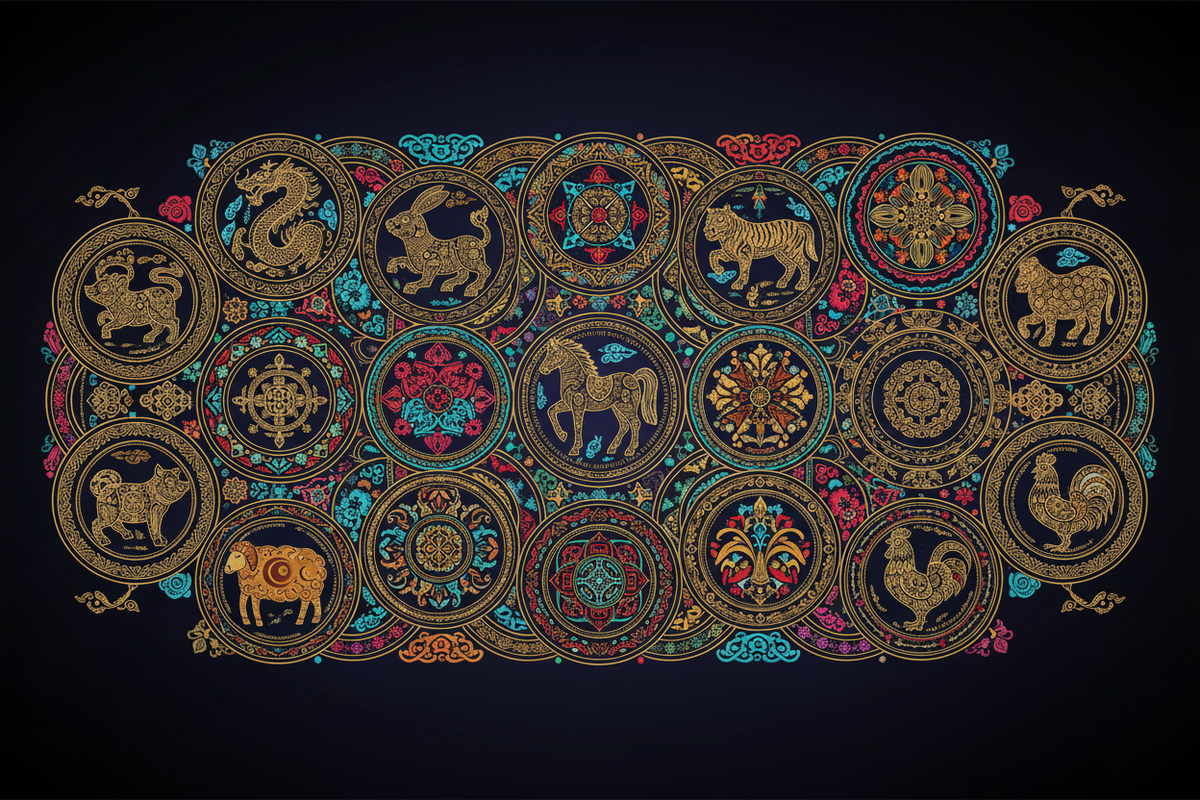 Chinese Zodiac Across Ethnic Traditions: Shared Framework, Diverse Expressions
