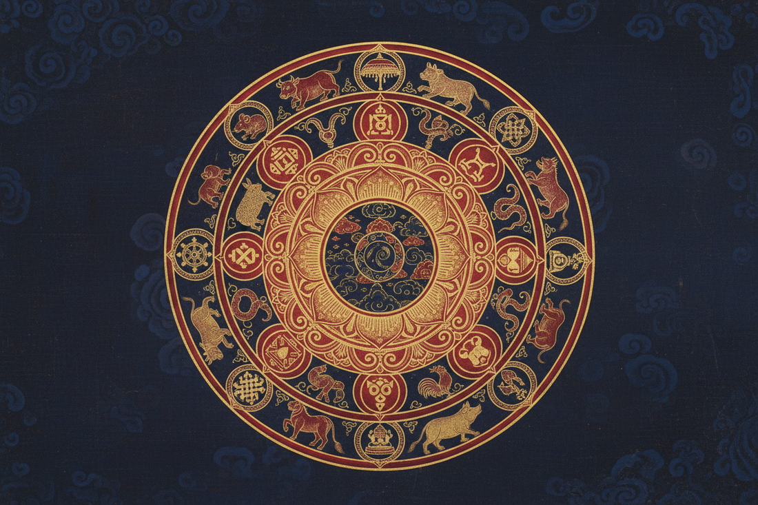 Tibetan Zodiac: Animals, Elements & Buddhist Cosmology