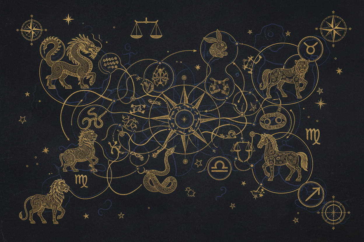 From Eastern Calendar to Global Symbol: Four Hundred Years of the Chinese Zodiac in the West