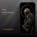 Chinese Zodiac Monkey Phone Wallpaper — Free Download