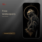 Chinese Zodiac Monkey Phone Wallpaper — Free Download