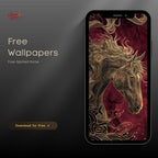 Chinese Zodiac Horse Phone Wallpaper — Free Download