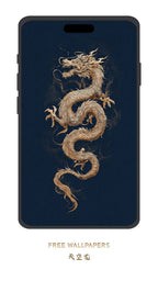 Chinese Zodiac Dragon Phone Wallpaper — Free Download for iPhone & Android