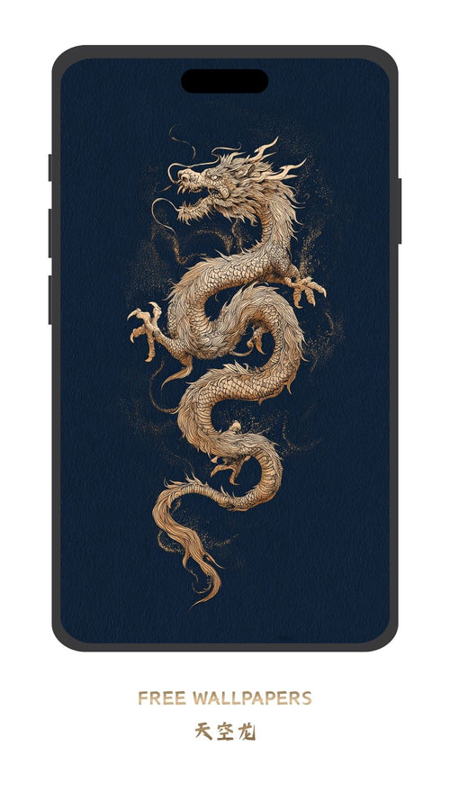 Chinese Zodiac Dragon Wallpaper - Free Download for iPhone and Android