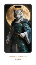 Epic Tiger guardian wallpaper inspired by Eastern fantasy mythology