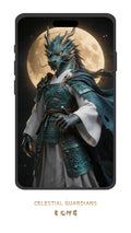 Epic Dragon guardian wallpaper inspired by Eastern fantasy mythology