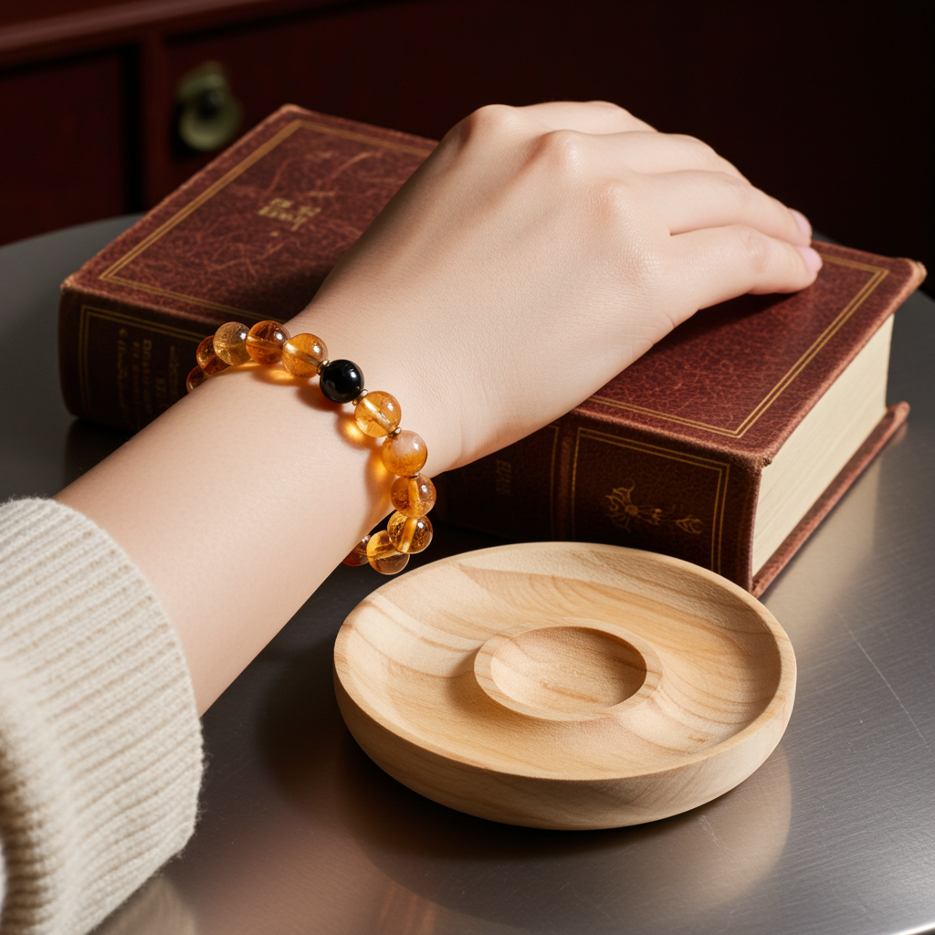 Earth Element Zodiac Bracelet · 五行土元素手串