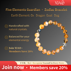 Earth Element Zodiac Bracelet · 五行土元素手串