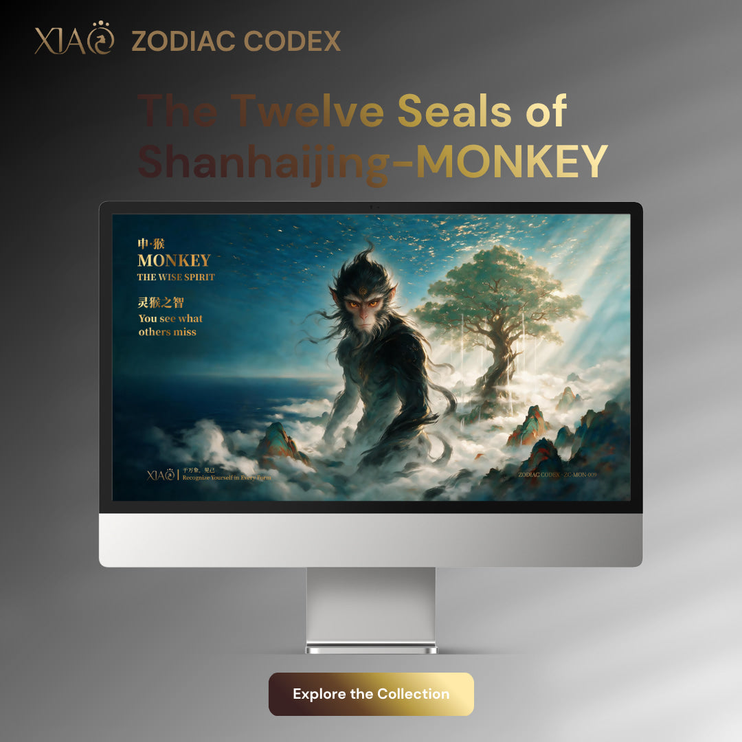 ZODIAC CODEX · Monkey · PC Desktop Wallpaper