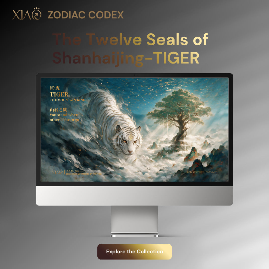 ZODIAC CODEX · Tiger · PC Desktop Wallpaper