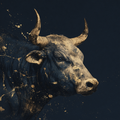 拓荒牛 Pioneer Ox — 十二生肖手机壁纸